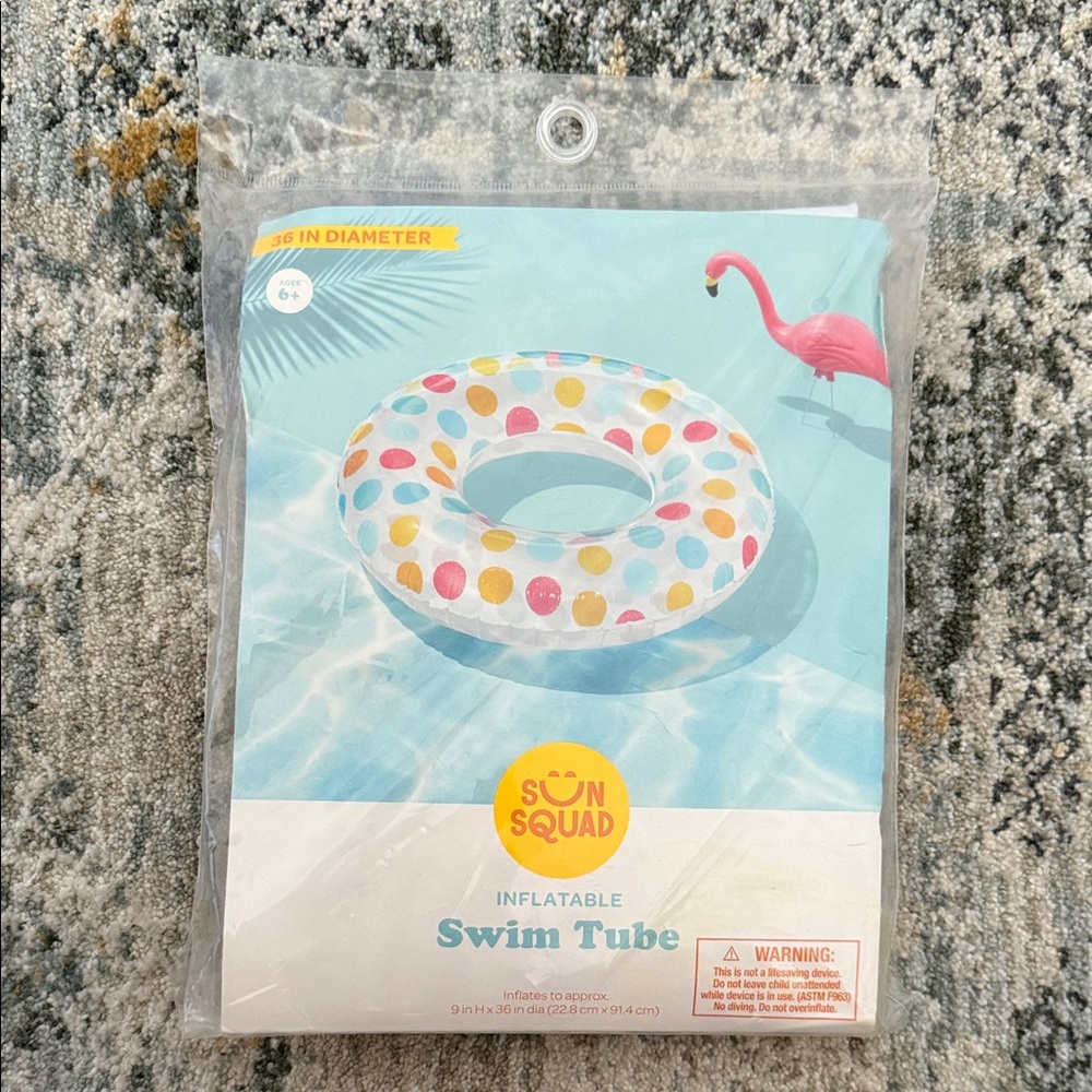 Inflatable Swim Tube - Multicolor